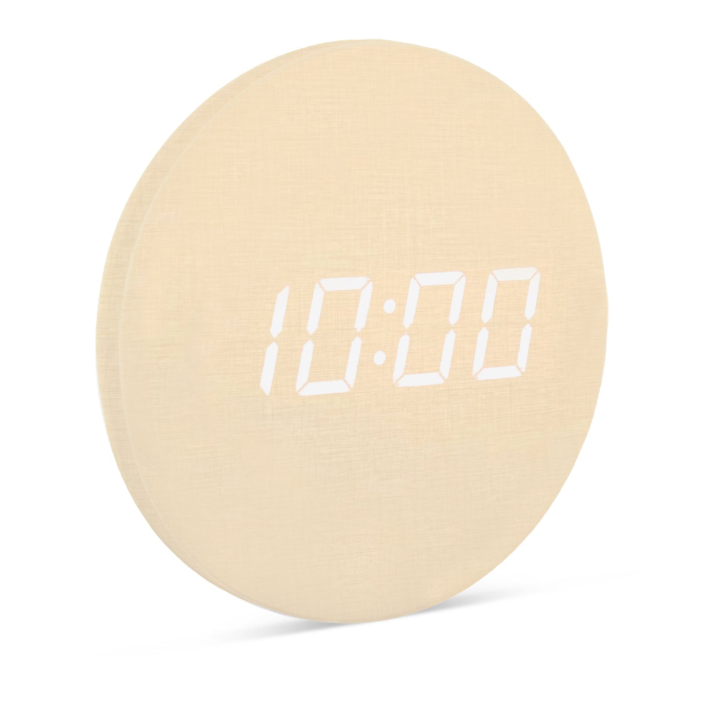 Minimalist LED Digital Wall Clock – USB Powered (9 in) - Leafre