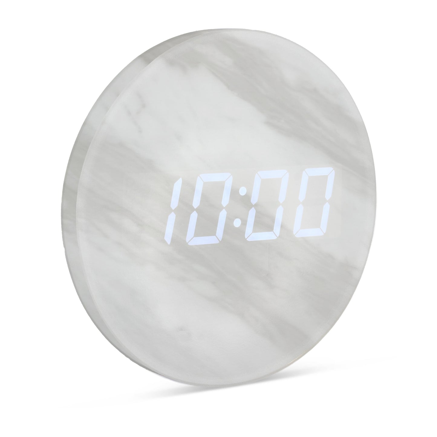 Minimalist LED Digital Wall Clock – USB Powered (9 in) - Leafre